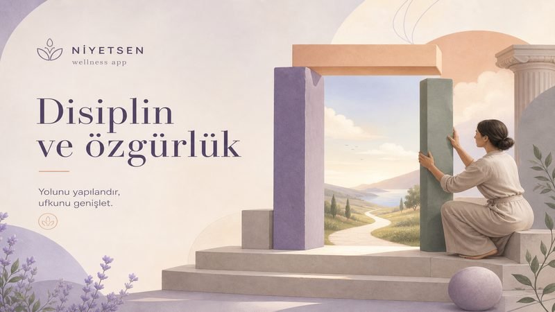 Disiplin ve özgürlük — yapı ve açık ufuk metaforu