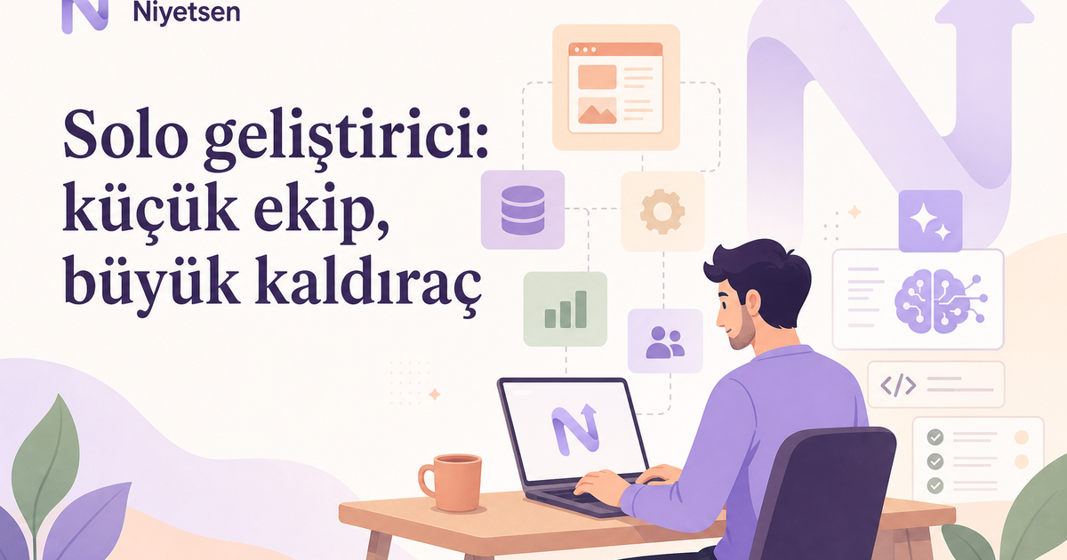Yapay zekâ destekli araçlarla ürün geliştiren solo geliştirici